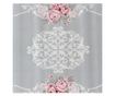 Covor 160X230 cm, gri/model cu flori, SEDEF TYP 2