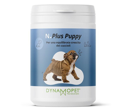 Хранителна добавка за балансиран растеж на кученца Dynamopet N.PLUS PUPPY, 100гр