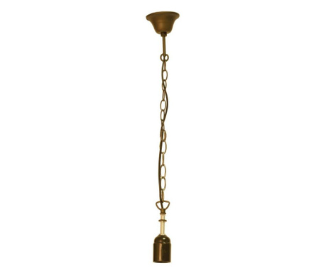 Arany vas talp és lánc Tiffany csillárhoz, 60W, 130 cm