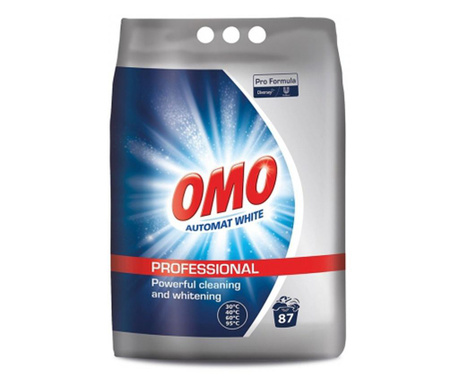 Detergent rufe Omo Profesional albe, 7 kg