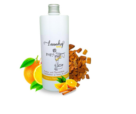 Концентриран парфюм за пране, 500 ml - Ambra e Sandalo / Amber und Sandelholz