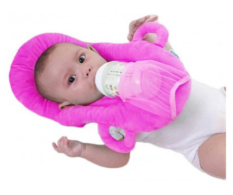 Perna pentru alaptare bebe, cu suport de cap, antirasucire