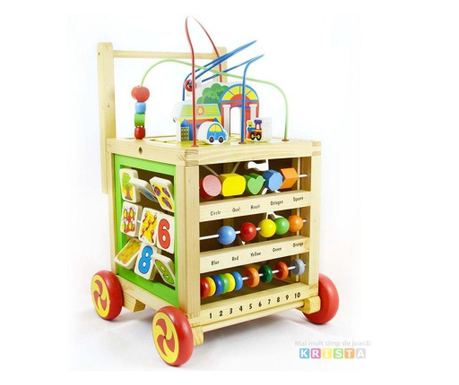 Cubul Educational 7 In 1 Cu Antemergator
