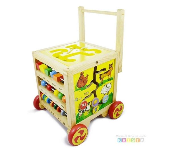 Cubul Educational 7 In 1 Cu Antemergator
