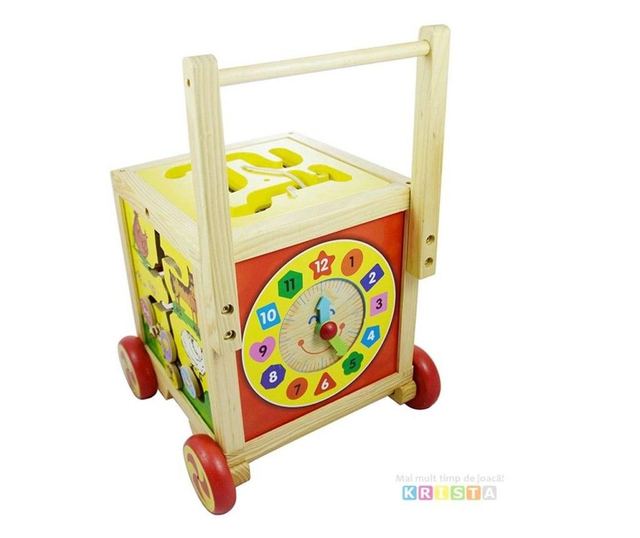 Cubul Educational 7 In 1 Cu Antemergator