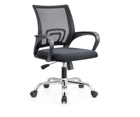 Kancelářská otočná židle s područkami ve více barvách,černá