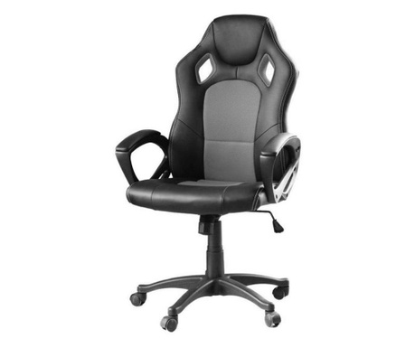 Gamer szék Basic, állítható magassággal, szürke