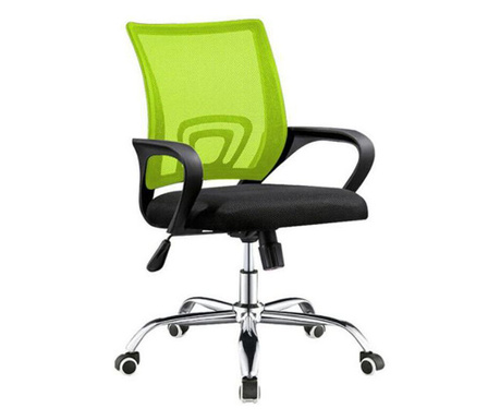 Kancelářská otočná židle s područkami ve více barvách,zelená