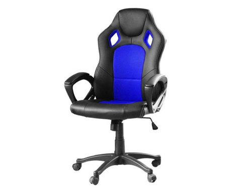 Herní židle ve 3 barvách-basic,modrá