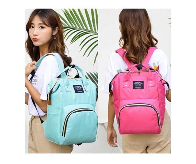 Geanta Rucsac Living Share Pentru Mamicile De Bebelusi Bleu Vivre Ro