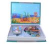 Carte cu 14 Puzzle Magnetic Magia Creaturilor Marine, 61 piese