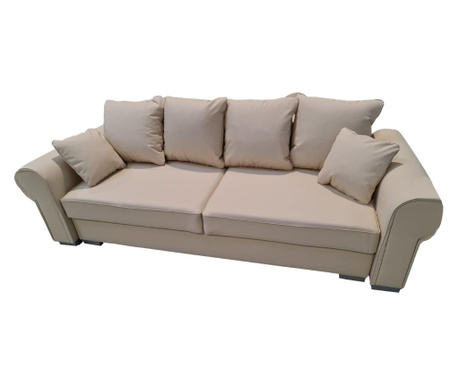 Canapea Delya, Lider Furniture, roz, 256cm lungime, 106 latime, 90cm inaltime