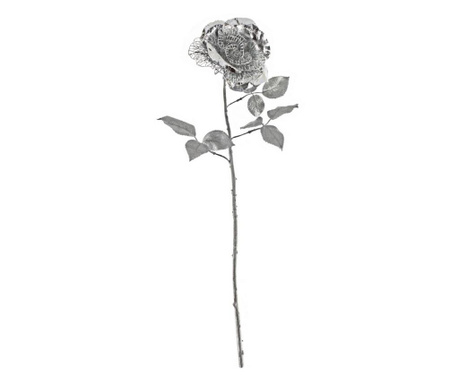 Роза Изкуствен Сребро 67 См  0