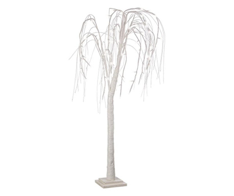 Svjetlosni ukras bijelo drvce s Irid LED diodama 70x60x120 cm
