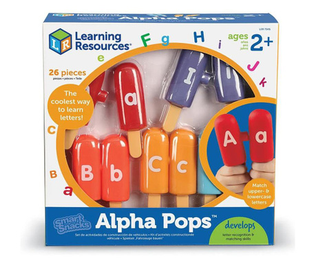 Детска игра азбука с малки и главни букви Learning Resources