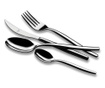 Прибори за хранене MEPRA, Модел MOSELLA, 24 части, Инокс 18/10, 6 бр. основни ножа, 6 бр. основни вилици, 6 бр основни лъжици, 6