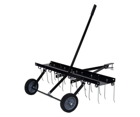 vidaXL Scarificator pentru mașină de tuns iarbă ride-on, 100 cm