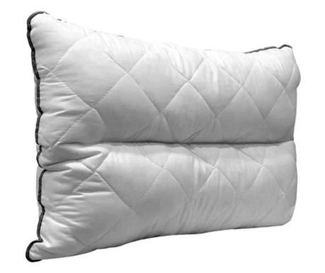 Възглавница Felis с 2 лица, твърдо и меко, Антибактериална , Антиалергична, Антиоксидантни свойства, Бял