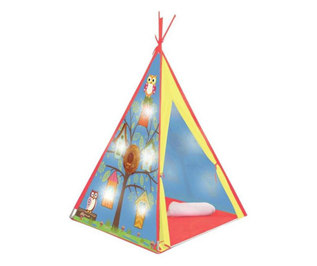 Детска палатка Felis, LED осветление, Многоцветен