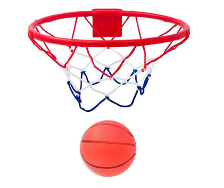 Комплект баскетболен кош с малка топчица felis, 27см   27сm