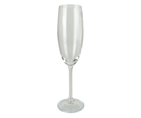 Set 6 pahare champagne cristal harmony
