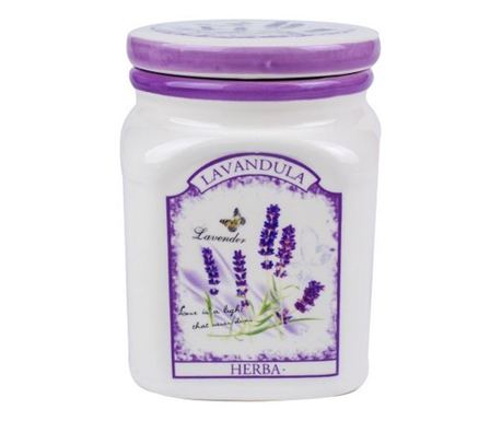 Fűszertartó doboz, 0.35 l, levendula, AZHOME