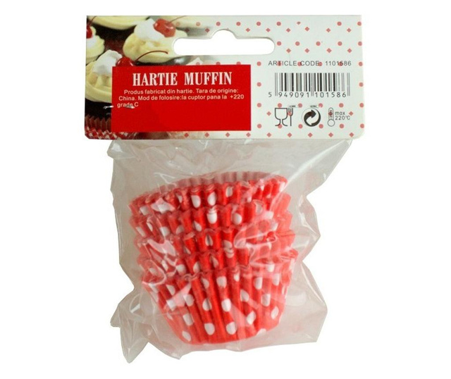 Hartie muffin minion color 2,5x4 cm, AZHOME