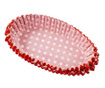 Hartie muffin colorata ovala 9,5x4,5x3,9 cm 75 buc/set, Azhome