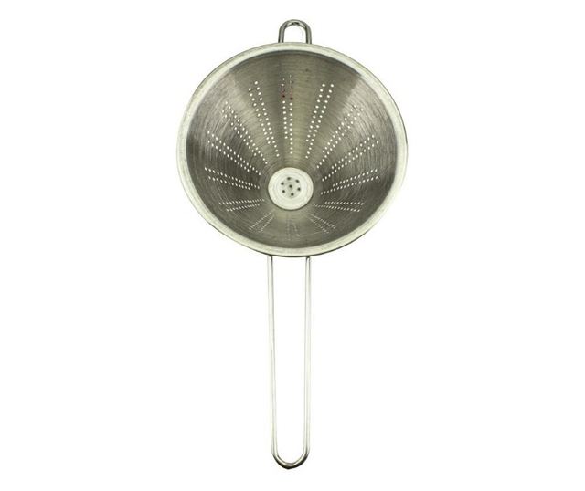 Kúpos szűrő fogantyúval 18 cm, rozsdamentes