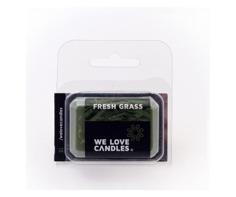 Ceara parfumata We Love Candles, Fresh grass, 8x7x2 cm