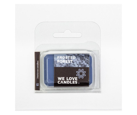 Ceara parfumata We Love Candles, Frosted forest, 8x7x2 cm