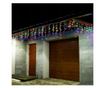 Ghirlanda luminoasa tip perdea 500 LED-uri, 20m, pentru interior/exterior, iluminare multicolora