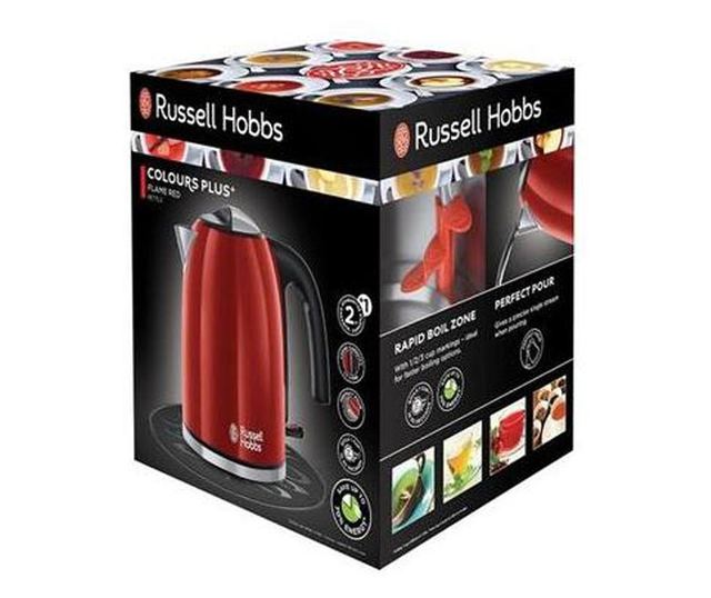 russell hobbs colours plus kettle red