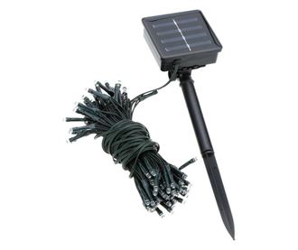Ghirlanda luminoasa solara pentru gradina cu 100 LED, 20 m - Alb rece