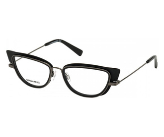 Rama ochelari de vedere, de dama, Dsquared2 DQ5303 002 54 Negru