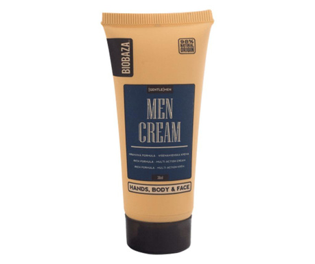 Crema naturala universala pentru barbati (maini, corp, fata), 30 ml, Biobaza