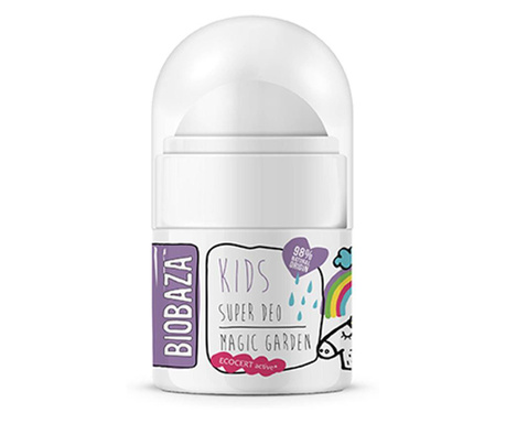 Deodorant natural pentru copii Magic Garden, 30ml - BIOBAZA