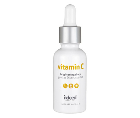 Ser iluminator cu vitamina C, Indeed Labs, 30 ml