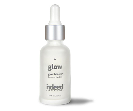 Ser pentru luminozitate si stralucire cu biolipide, Glow Booster, Indeed Labs, 30 ml