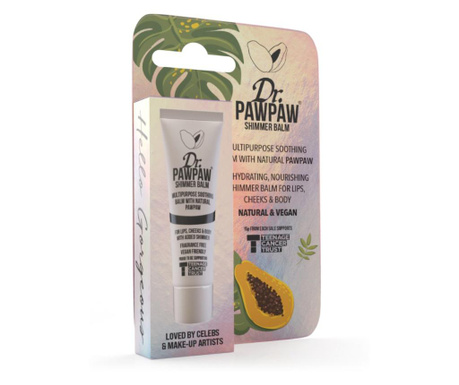 Balsam Stralucitor Multifunctional, 10 ml, Dr PawPaw