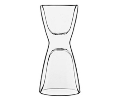 DRINK&DESIGN Двустенна чаша ESPRESSO&WATER "UNICO" 65ml/100ml I Сет 2бр