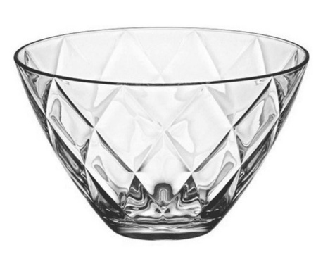 CONCERTO Кръгла стъклена купа 3,5lt 25xh15cm