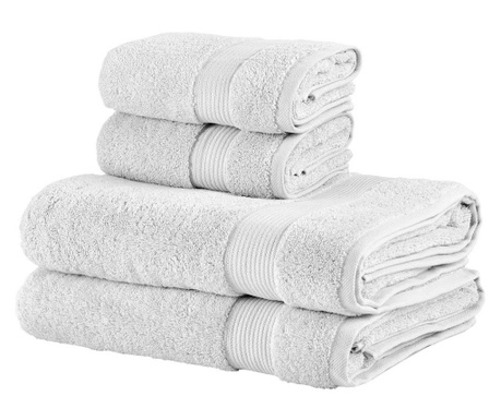 Zestaw 4 ręczników kąpielowych