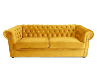 Chesterfield Háromszemélyes kihúzható kanapé