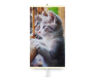 Инфрачервен радиаторен панел Trio модел Kittens, 430W, 0,9kg, термо