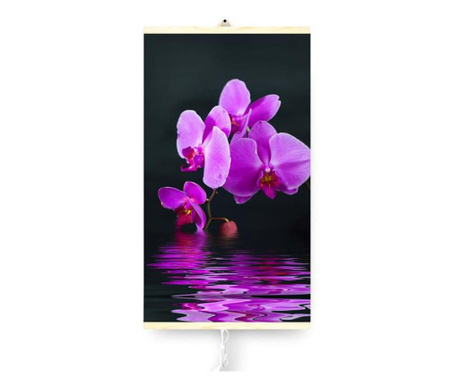 Panou radiant infrarosu Trio model Orchidee Violet, 430W, 0,9kg 100X60