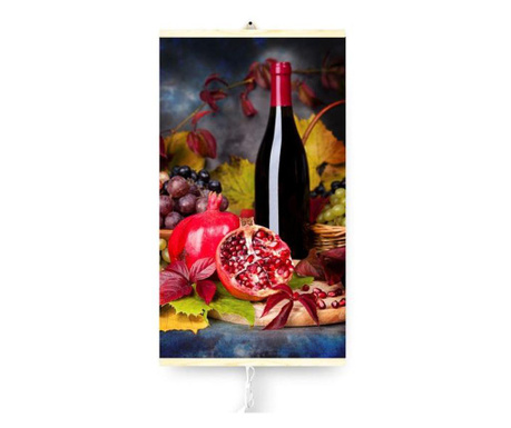 Panou radiant infrarosu Trio model Wine/still life, 430W, 0,9kg,