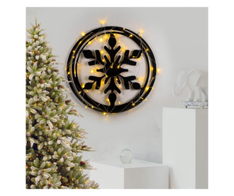Božićni ukras s LED svjetlom Xmasblack