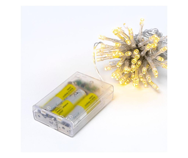 Decoratiune suspendabila de Craciun cu LED Tanelorn, Xmasgold, metal, 61x59x1 cm, auriu