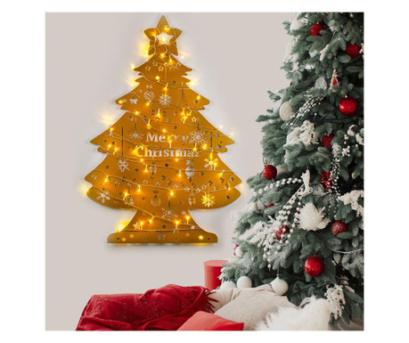 Xmasgold Karácsonyi fali dekoráció LED-el